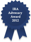 IRA Advocacy Award 2012